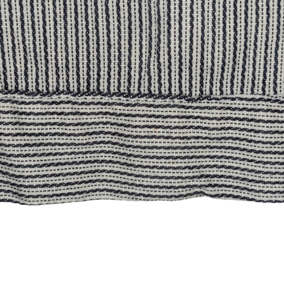 90s Y2K Kathy Ireland Pinstripe Crop Pants - Size 10 - Picture 9 of 9